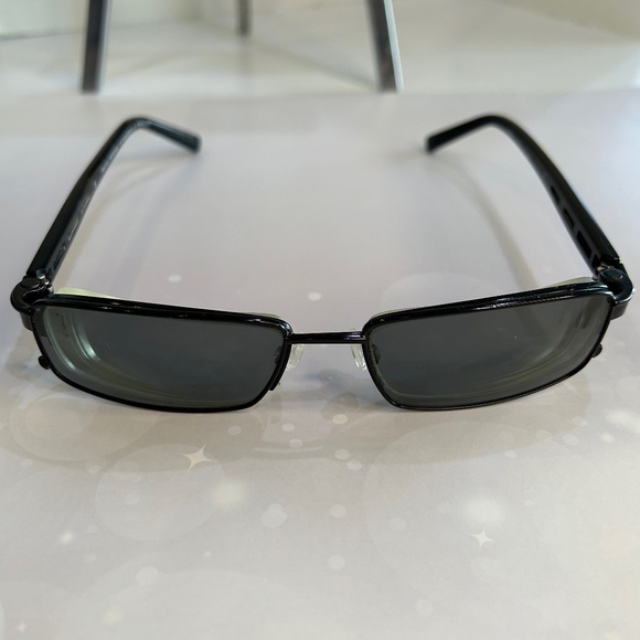 Eyeglasses with Magnetic Sunglass Clip + Hard Shell Case - Picture 1 of 6